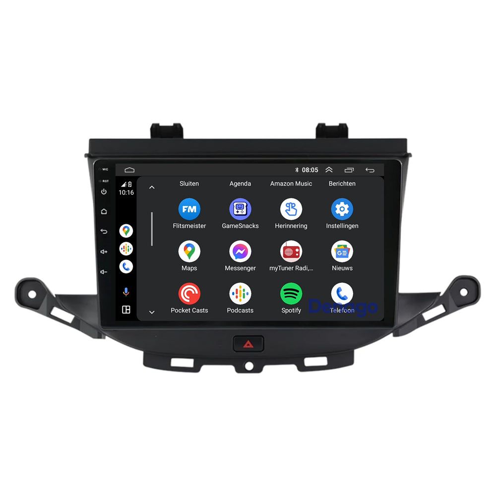 Radio de coche Opel Astra K CarPlay | 2015 a 2021 | Denago DNG-A332 | 9 pulgadas | Androide 13 | CarPlay inalámbrico y Android Auto