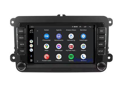 Volkswagen Transporter T6 de 7 PULGADAS | CarPlay inalámbrico | 4+64GB | androide 13