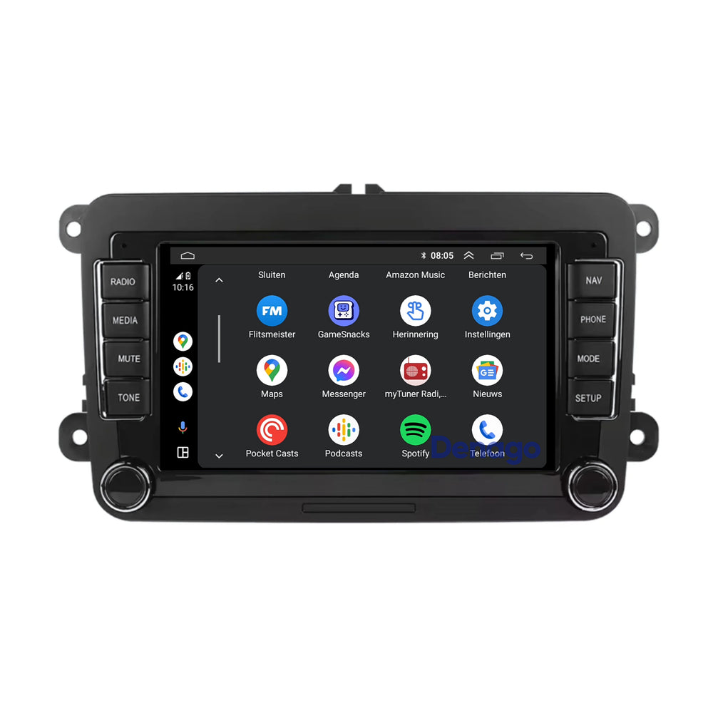 Volkswagen Transporter T6 de 7 PULGADAS | CarPlay inalámbrico | 4+64GB | androide 13