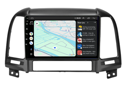 Hyundai Santa Fe | Android 13 | Autoradio | 2006 t/m 2011 | Carplay & Android Auto