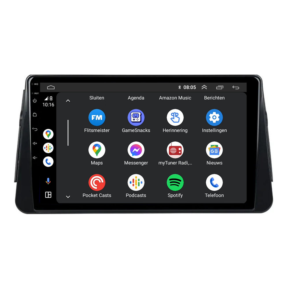 Nissan Micra | Androide 13 | Radio de coche | 2017 a 2021 | CarPlay y Android Auto