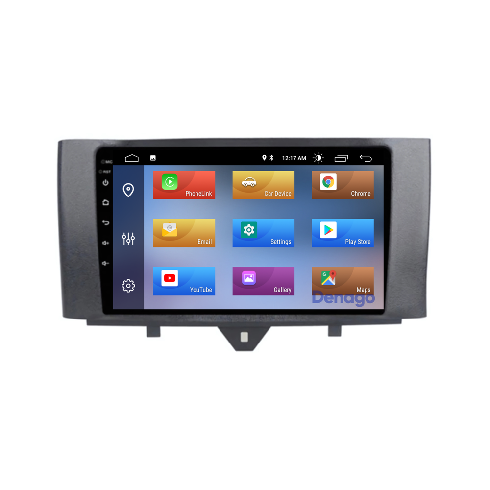 Radio para coche Smart Fortwo CarPlay | 2011 a 2015 | Denago DNG-A46 | 9 pulgadas | Androide 13 | CarPlay inalámbrico y Android Auto