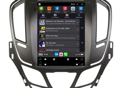 Opel Insignia | Android 13 | Autoradio | 2013 t/m 2017 | CarPlay & Android Auto | Groot scherm