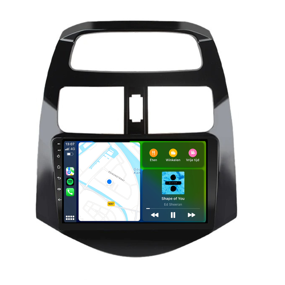 Chevrolet Spark | Android 13 | Car radio | 2009 to 2015 | CarPlay & Android Auto