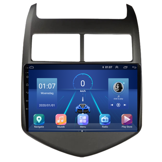 Chevrolet Aveo Android Autoradio | 2011 t/m 2015 | CarPlay