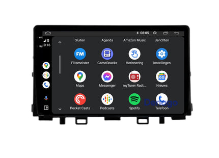 Kia Rio CarPlay autoradio | 2016 t/m 2018 | Denago DNG-A292 | 9 inch | Android 13 | Draadloos CarPlay & Android Auto