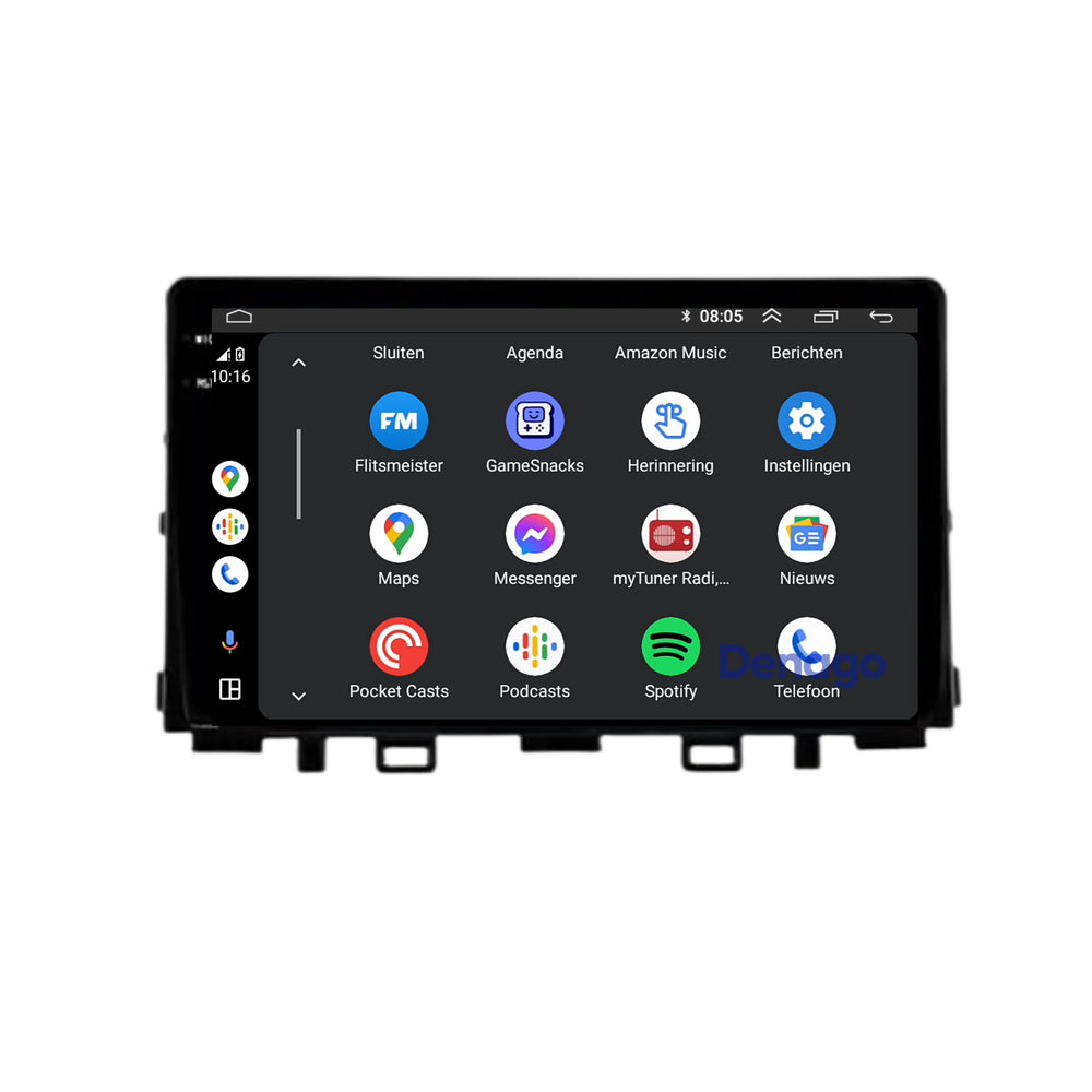 Radio para coche Kia Rio CarPlay | 2017 a 2020 | Denago DNG-A292 | 9 pulgadas | Androide 13 | CarPlay inalámbrico y Android Auto