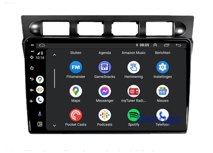Kia Picanto CarPlay autoradio | 2003 t/m 2010 | Denago DNG-A237 | 9 inch | Android 13 | Draadloos CarPlay & Android Auto