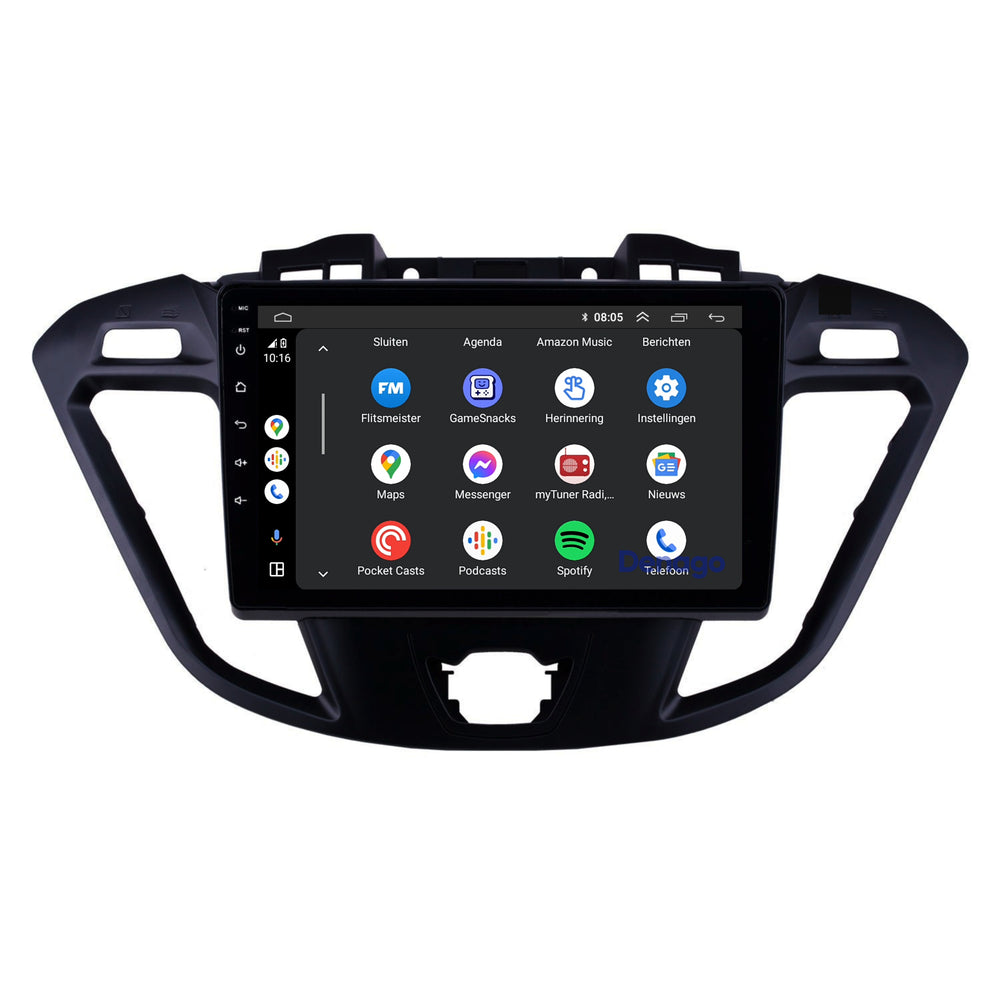 Ford Transit CarPlay car radio | 2013 to 2018 | Denago DNG-A166 | 9 inches | Android 13 | Wireless CarPlay & Android Auto