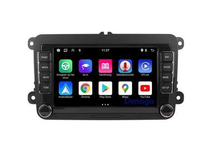7 INCH Volkswagen Draadloos CarPlay | 4+64GB | Android 13