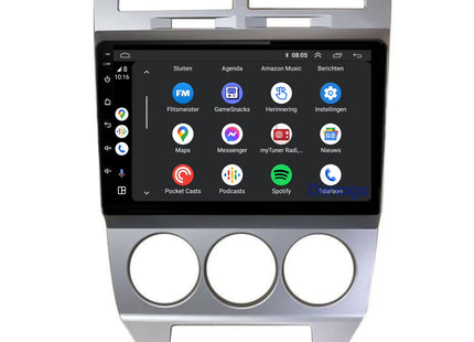 Dodge Caliber CarPlay autoradio | 2006 t/m 2010 | Denago DNG-A323 | 9 inch | Android 13 | Draadloos CarPlay & Android Auto