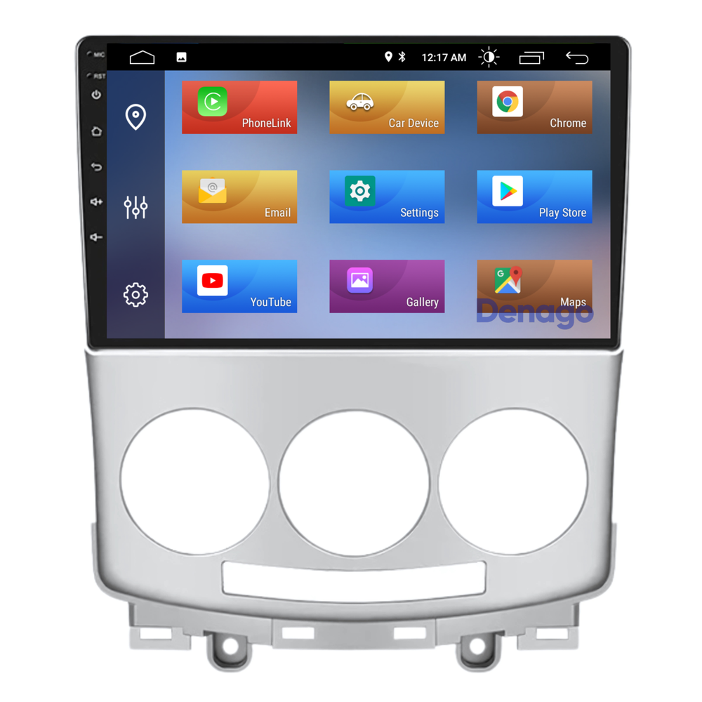 Mazda 5 CarPlay car radio | 2005 to 2010 | Denago DNG-A36 | 9 inches | Android 13 | Wireless CarPlay & Android Auto