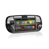 Fiat 500 CarPlay | 2007 t/m 2015 | Android 12 autoradio zwart