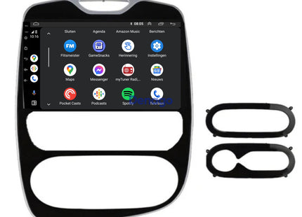 Renault Clio 4 CarPlay autoradio | 2016 t/m 2019 | Denago DNG-A257 | 10 inch | Android 13 | Draadloos CarPlay & Android Auto