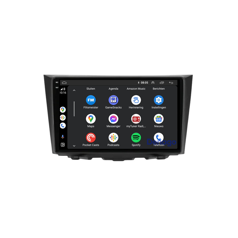 Radio de coche Suzuki Kizashi CarPlay | 2009 a 2015 | Denago DNG-A215 | 9 pulgadas | Androide 13 | CarPlay inalámbrico y Android Auto