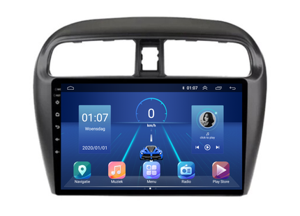Mitsubishi Space Star | Android 13 | Autoradio | 2013 t/m 2024 | Carplay & Android Auto