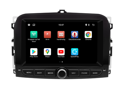 Fiat 500L CarPlay Android 13 | 2015 t/m 2018 | 4+64GB