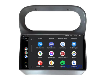 Renault Twingo CarPlay autoradio | 2005 t/m 2013 | Denago DNG-A302 | 9 inch | Android 13 | Draadloos CarPlay & Android Auto