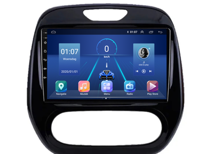 Renault Captur | Android 13 | 2013 t/m 2019 | Carplay & Android Auto
