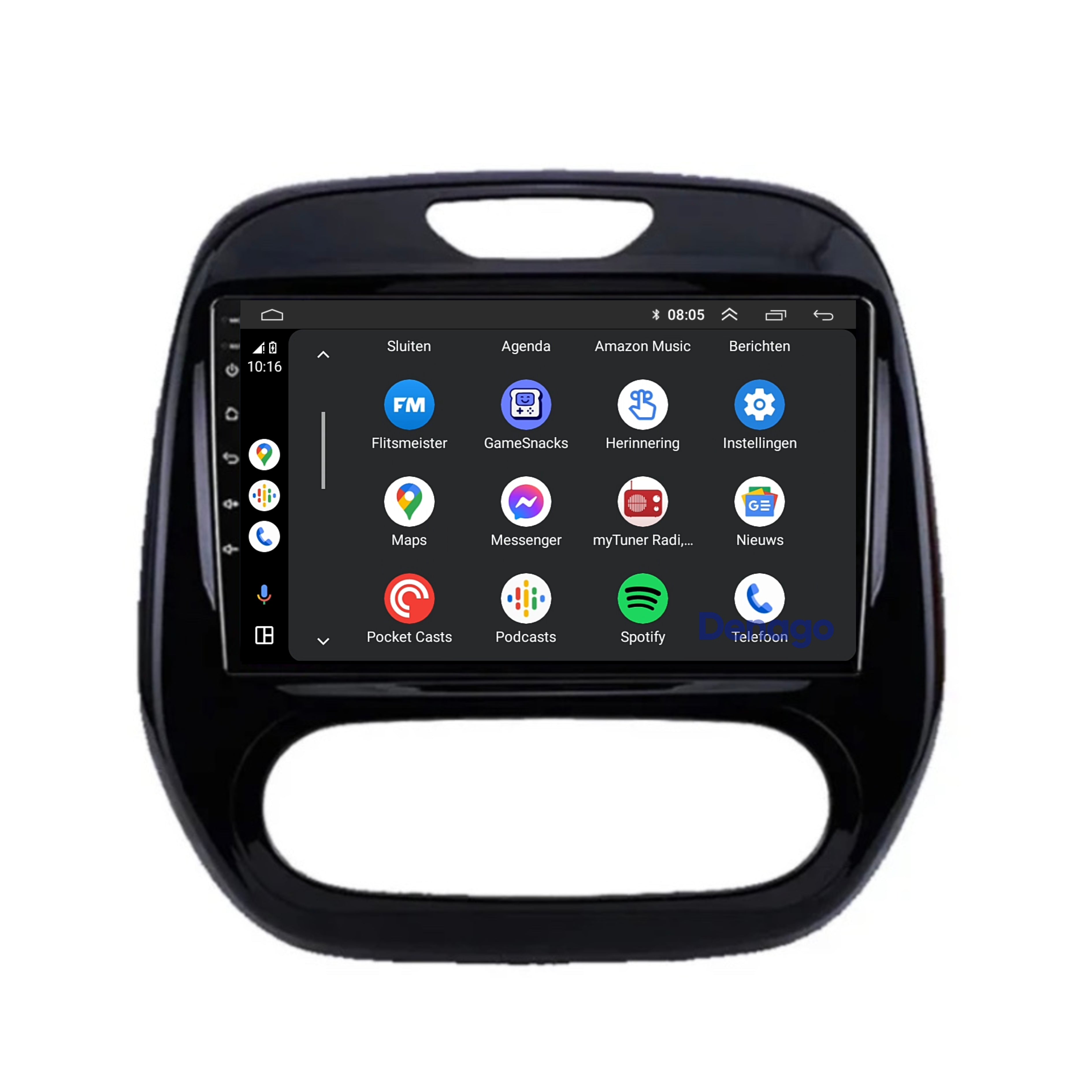 Decoder Android Auto Captur Renault Captur CarPlay autoradio | 2013 t/m 2017 | Denago DNG-A182 | 9