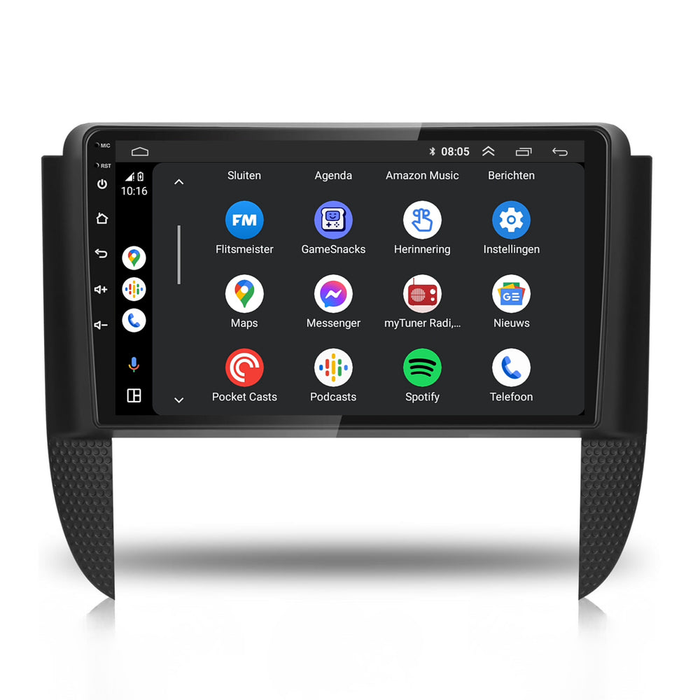 Chevrolet Kaleos | Androide 13 | Radio de coche | 2004 a 2010 | CarPlay y Android Auto