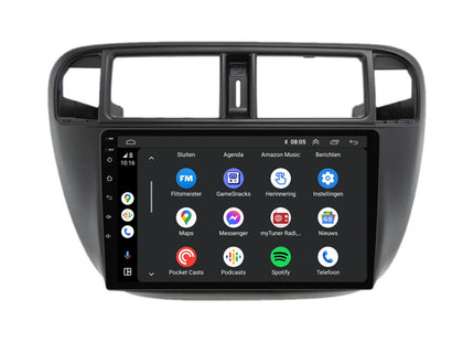 Honda Civic | Android 13 | Autoradio | 1996 t/m 2000 | CarPlay & Android Auto