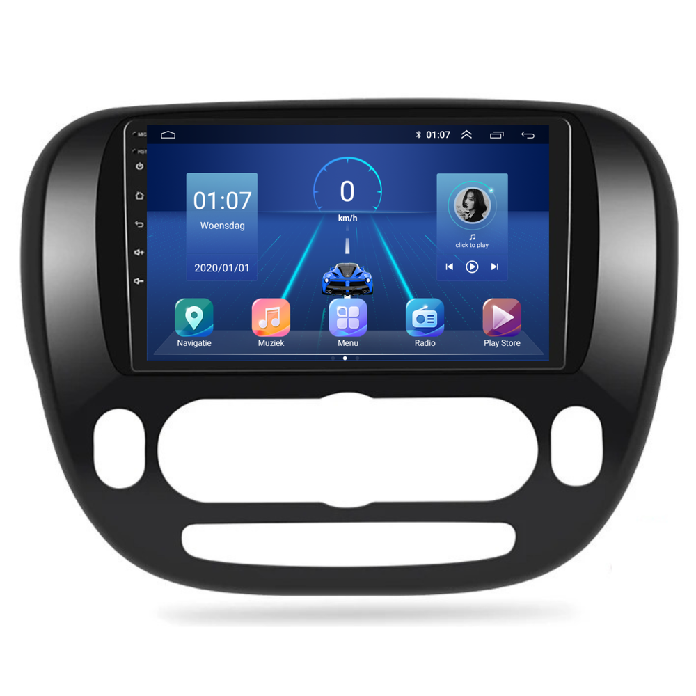 Alma Kia | Androide 13 | Radio de coche | 2014 a 2018 | Carplay y Android Auto