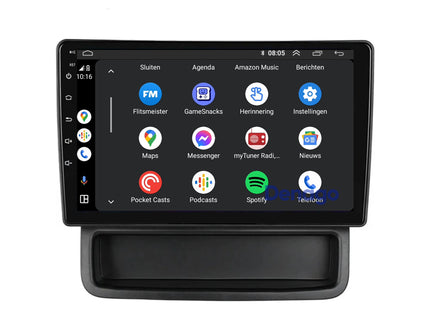 Renault Trafic II CarPlay autoradio | 2009 t/m 2014 | Denago DNG-A267 | 10 inch | Android 13 | Draadloos CarPlay & Android Auto