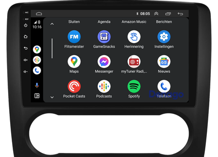 Ford Focus CarPlay autoradio | 2004 t/m 2011 | Denago DNG-A283 | 9 inch | Android 13 | Draadloos CarPlay & Android Auto