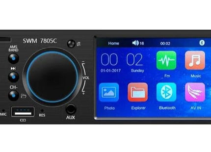 Enkel Din Autoradio met 4.1 INCH scherm | Bluetooth & USB