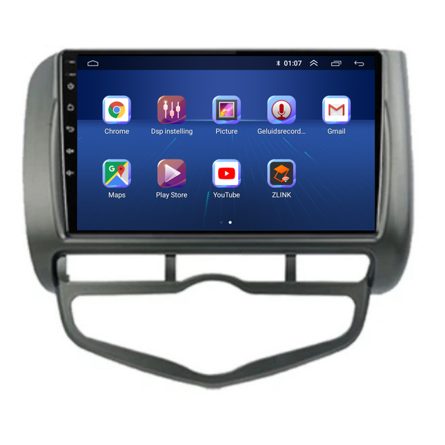 CarPlay Honda Jazz | Android 13 | Autoradio | 2005 t/m 2008 | Carplay & Android Auto