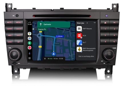 Mercedes C-Klasse CLC CLK Autoradio | Carplay | Android 13 | 4+64GB