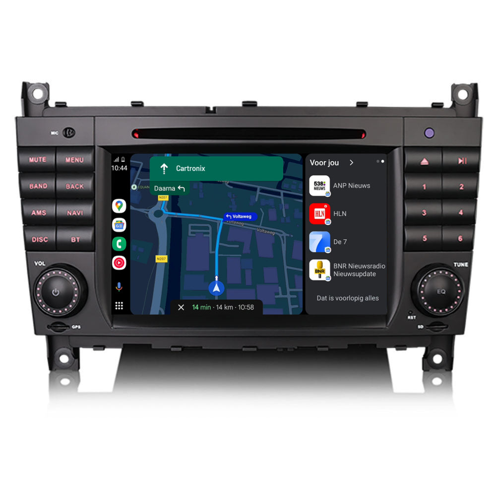 Mercedes Classe C CLC CLK Autoradio | Carplay | Android 13 | 4+64 Go
