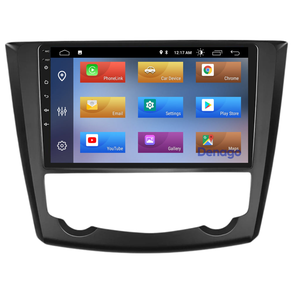 Radio de coche Renault Kadjar CarPlay | 2015 a 2018 | Denago DNG-A128 | 9 pulgadas | Androide 13 | CarPlay inalámbrico y Android Auto