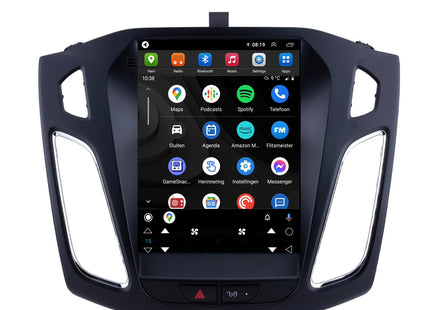 Ford Focus | Android 13 | Autoradio | 2010 t/m 2019 | CarPlay & Android Auto | Grote scherm