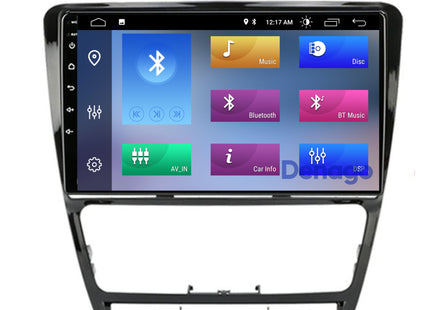 Skoda Octavia CarPlay autoradio | 2007 t/m 2012 | Denago DNG-A282 | 9 inch | Android 13 | Draadloos CarPlay & Android Auto