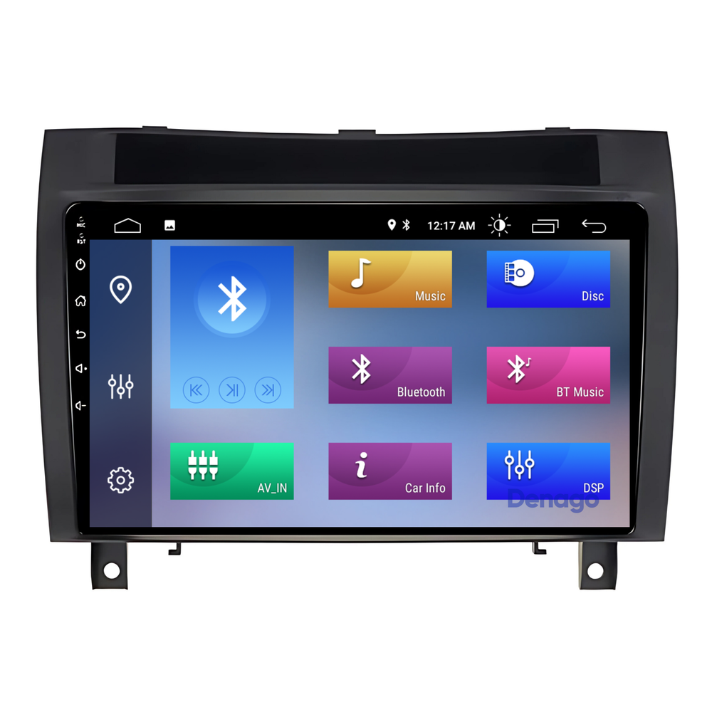 Radio para coche Mercedes SLK CarPlay | 2004 a 2010 | Denago DNG-A40 | 9 pulgadas | Androide 13 | CarPlay inalámbrico y Android Auto