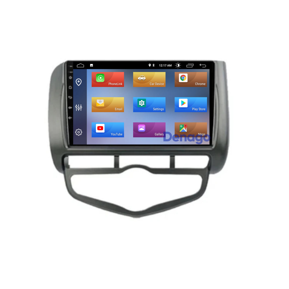 Radio para coche Honda Jazz CarPlay | 2005 a 2008 | Denago DNG-A202 | 9 pulgadas | Androide 13 | CarPlay inalámbrico y Android Auto