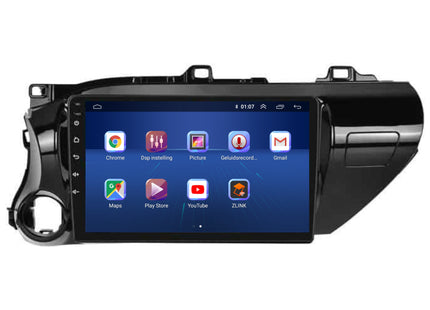 Toyota Hilux 8 | Android 13 | Autoradio | 2015 t/m 2020 | CarPlay & Android Auto