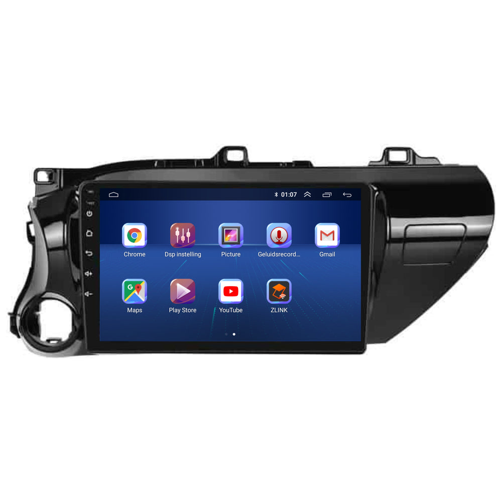 Toyota Hilux | Android 13 | Autoradio | 2015 t/m 2020 | CarPlay & Android Auto