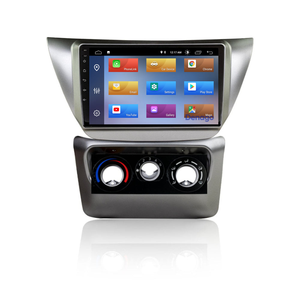Radio de coche Mitsubishi Lancer IX CarPlay | 2003 a 2007 | Denago DNG-A151 | 9 pulgadas | Androide 13 | CarPlay inalámbrico y Android Auto
