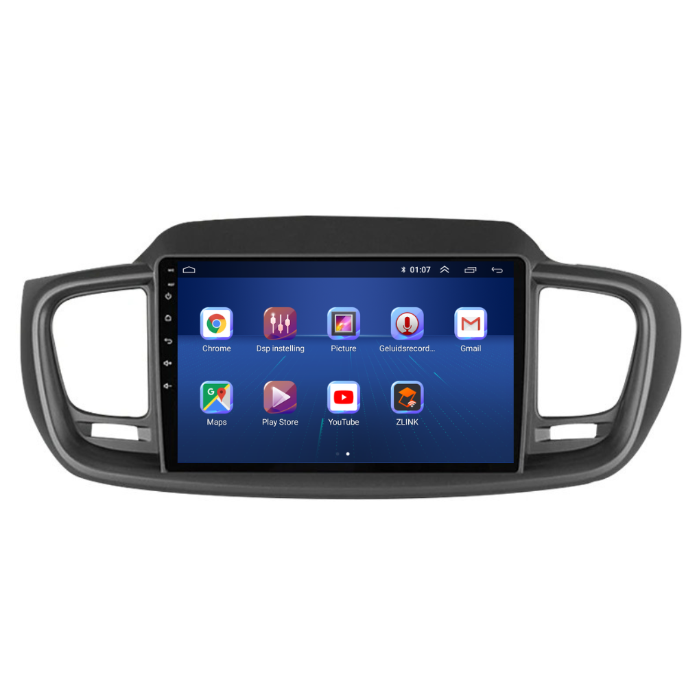 Kia Sorento | Androide 13 | Radio de coche | 2015 a 2019 | Carplay y Android Auto