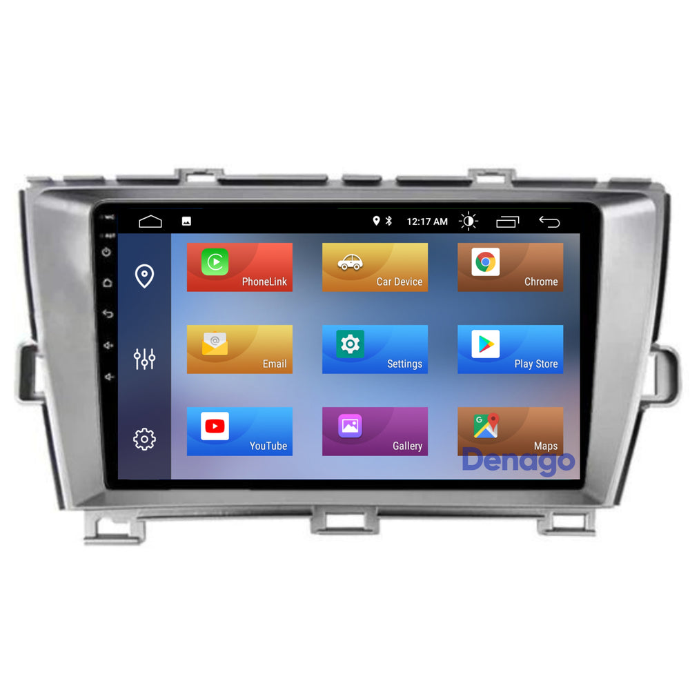 Autoradio compatible CarPlay pour Toyota Prius | 2009 à 2015 | Denago DNG-A269 | Écran 9 pouces | Android 13 | CarPlay sans fil & Android Auto
