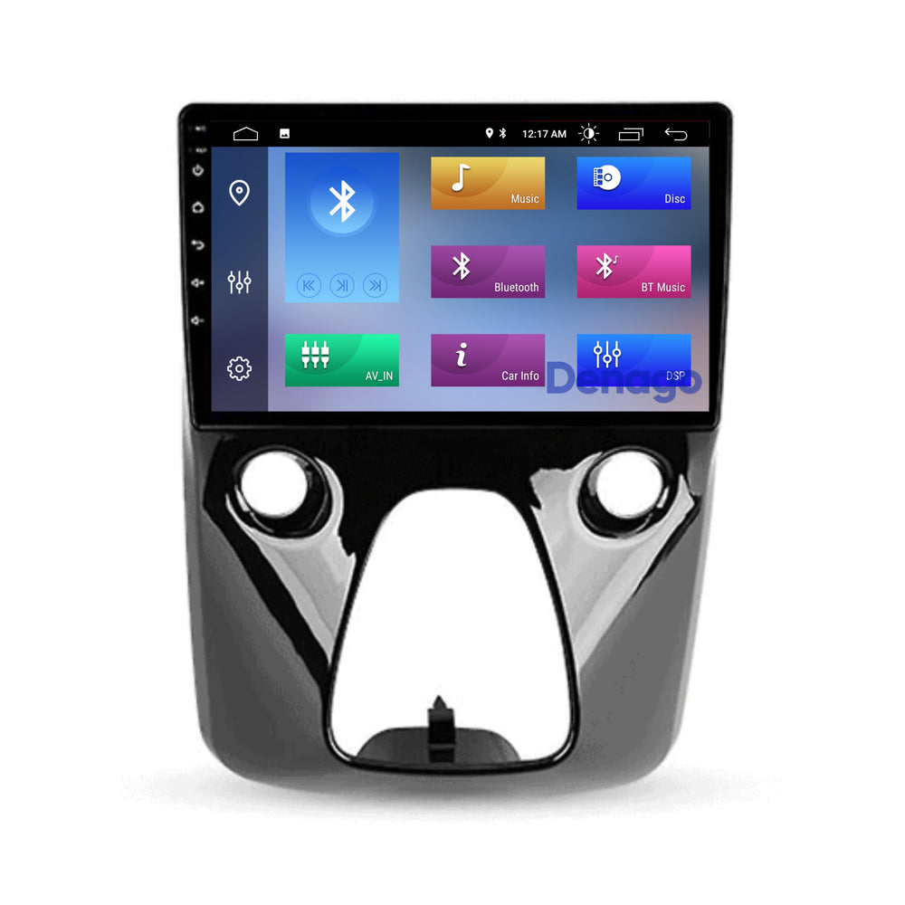 Radio para coche Peugeot 108 CarPlay | 2014 a 2023 | Denago DNG-A265 | 10 pulgadas | Androide 13 | CarPlay inalámbrico y Android Auto