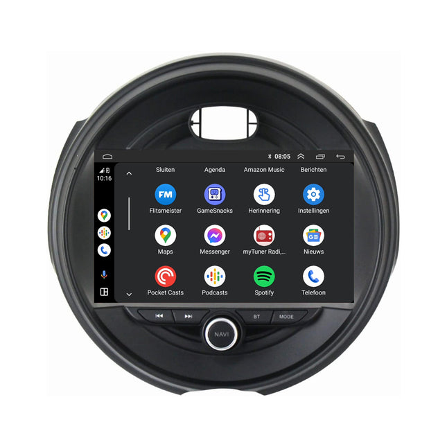 Mini Cooper F55| F56 | Clubman | Android 13 | Autoradio | 2014 t/m 2020 | Carplay & Android Auto