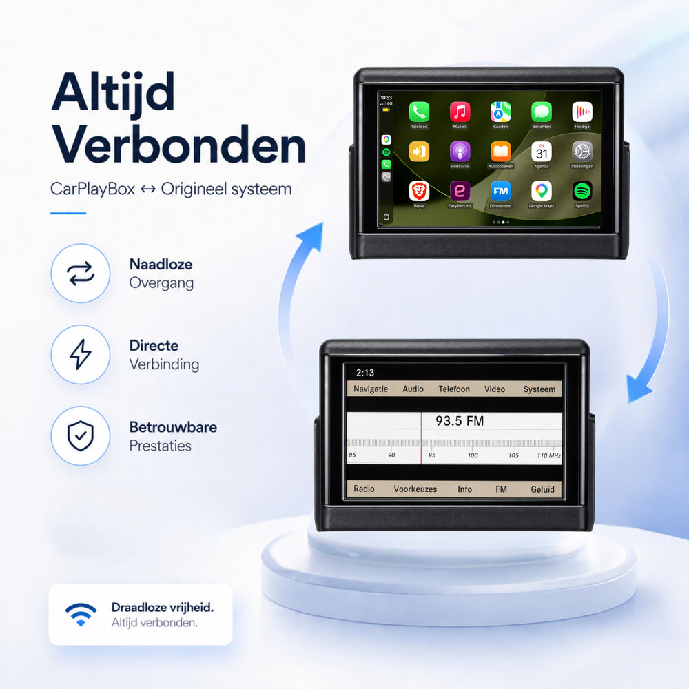 Mercedes GLK-klasse | 2008 t/m 2011 | CarPlay & Android Auto Box