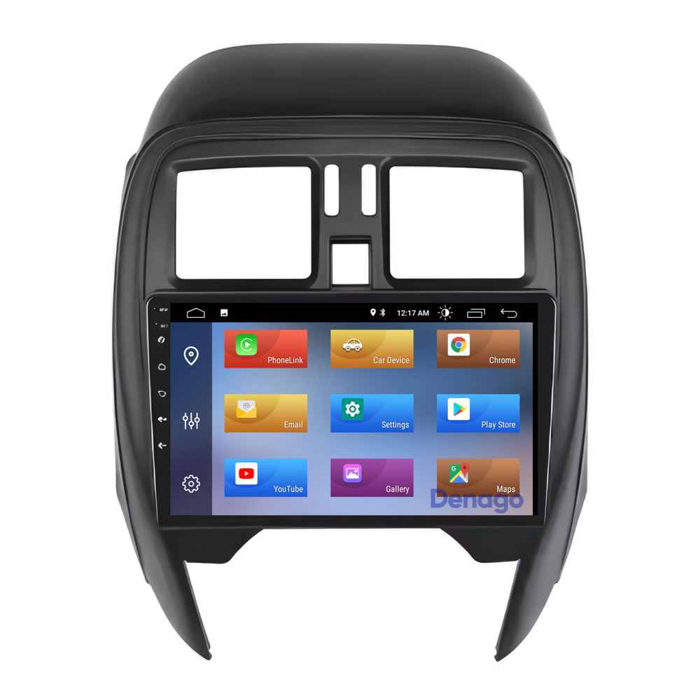 Radio del coche Nissan Micra CarPlay | 2013 a 2017 | Denago DNG-A27 | 9 pulgadas | Androide 13 | CarPlay inalámbrico y Android Auto
