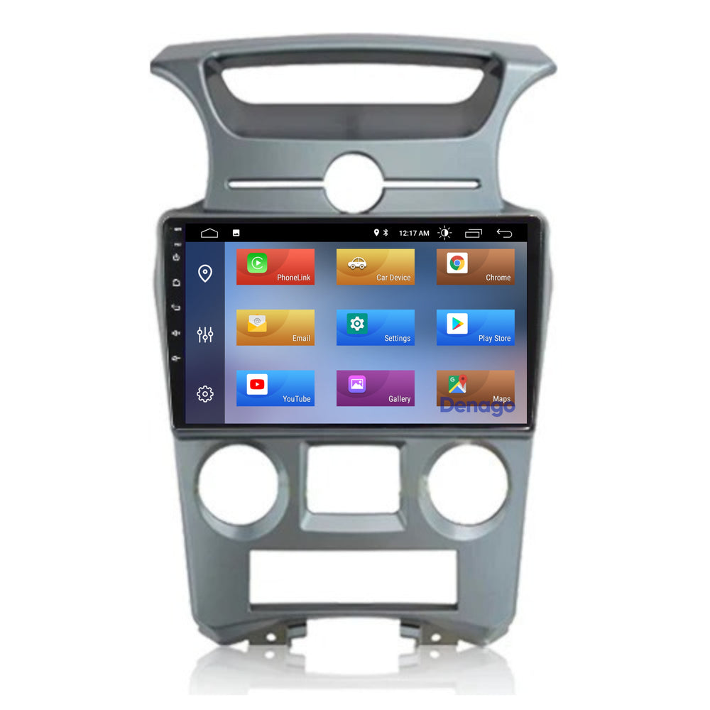 Radio para coche Kia Carens CarPlay | 2006 a 2012 | Denago DNG-A164 | 9 pulgadas | Androide 13 | CarPlay inalámbrico y Android Auto
