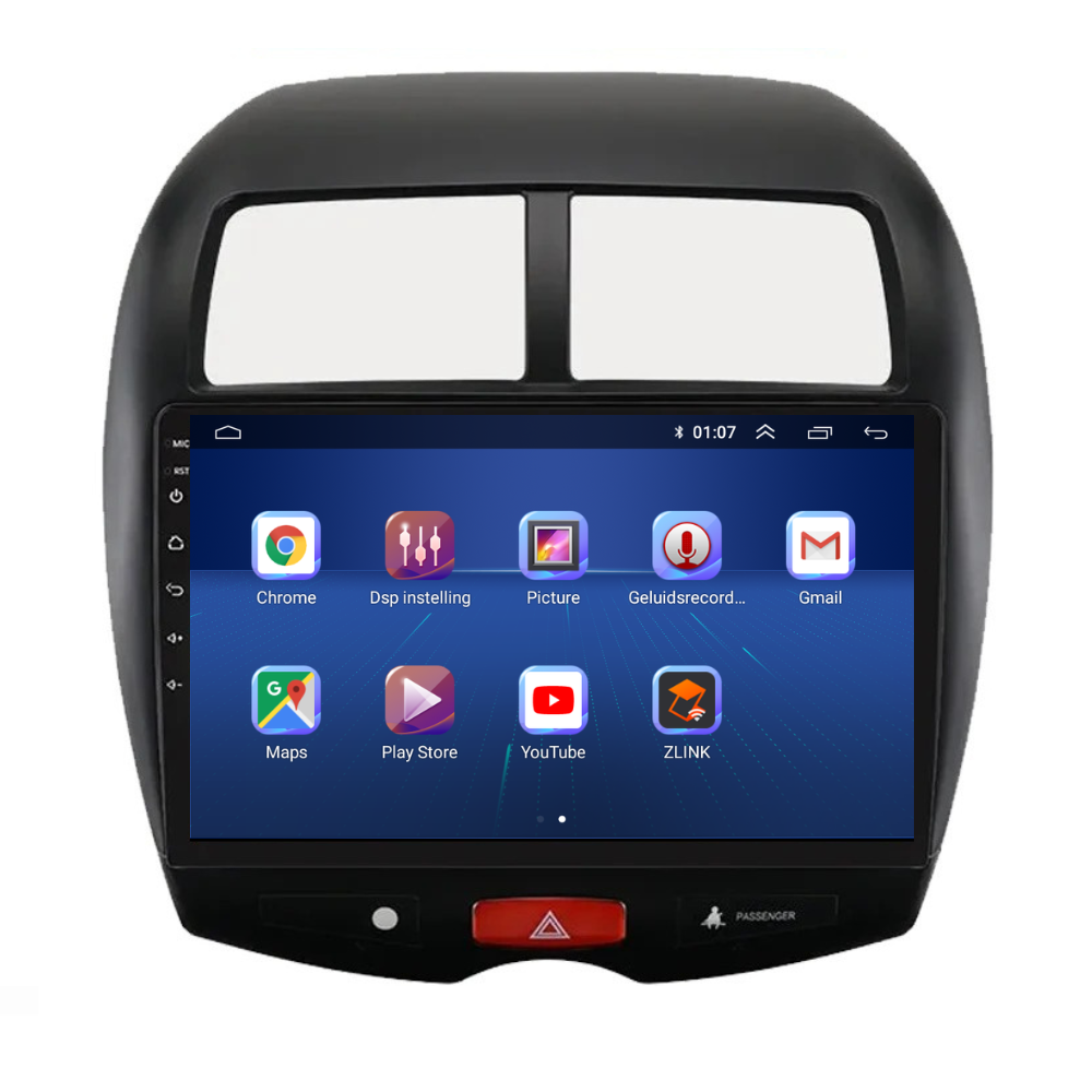 Mitsubishi ASX | Androide 13 | Radio de coche | 2010 a 2015 | Carplay y Android Auto