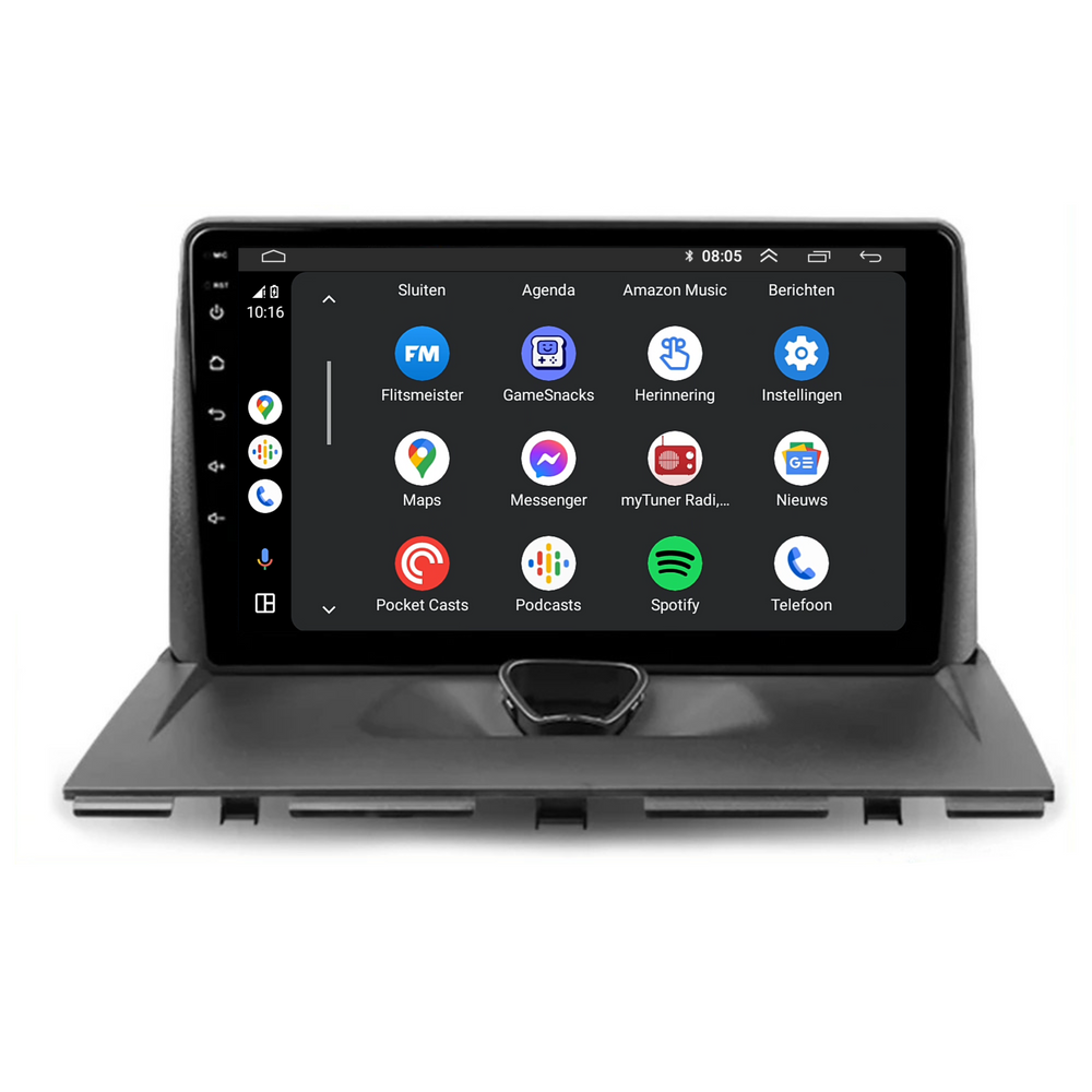 Citroën Jumpy Android 13 car radio CarPlay Android Auto 2007-2016